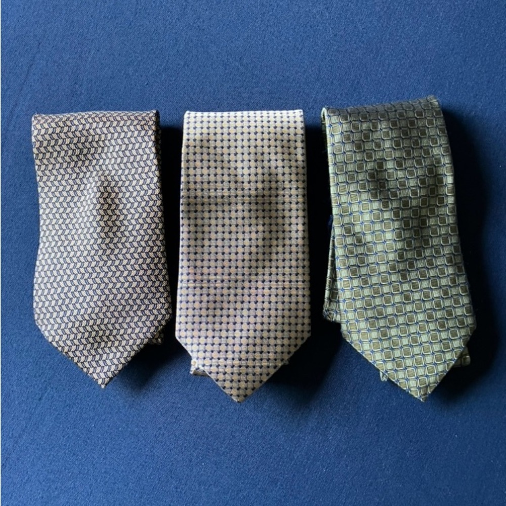 Brooks Brothers & Nautica Silk Tie Bundle